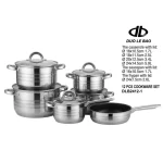 Duo Le Bao 12pcs Cookware Set