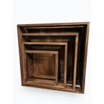 4pcs Set Wood Frame Foe Wall Decoration