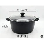 VICALINA COOKING POT 32CM 12 LITERS