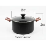 COOKING POT 26CM 8LITERS