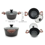 TARRINGTON HOUSE COOKING POT 20CM 2.8LITERS - Image 2