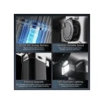 Booster TF64A2 Cordless Air Blower Turbo Fan Dryer with 50,000 RPM, 750W High-Speed Leaf Blower for Drying - Handheld Rechargeable Dust Cleaner for Car Home Office PC - Image 4