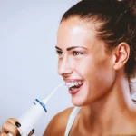 Perfect Smile Cordless Water Dental Flosser & Electric Toothbrush Combo for Teeth Cleaning, Braces Brushing & Flossing, Power Oral Irrigator for Adults, 4 Tooth brush Head - Image 5