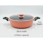 CERAFLON COOKING POT 28CM 4.3LITERS