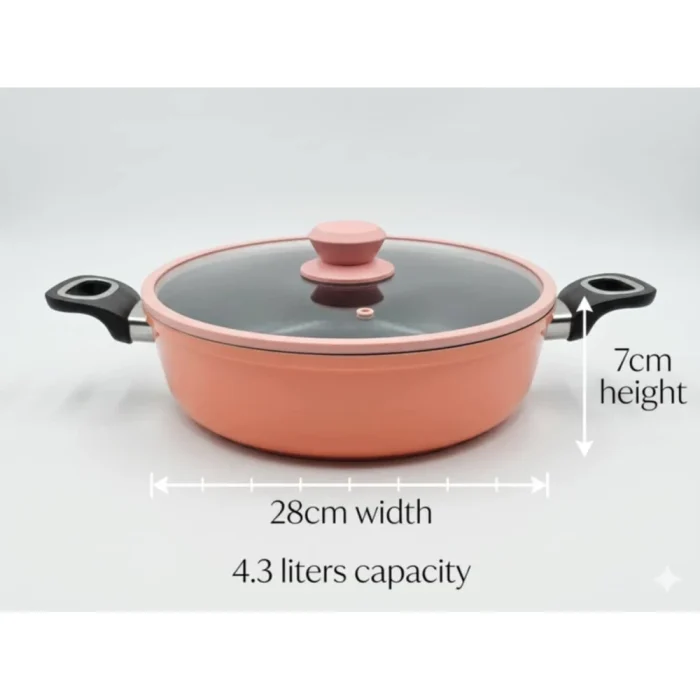 CERAFLON COOKING POT 28CM 4.3LITERS - Image 3