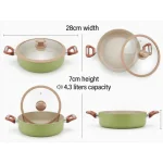 MD CASA COOKING POT 28CM 4.3LITERS - Image 2