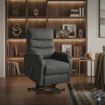 VidaXL Lift Chair Fabric DARK GREY FABRIC (SKU-321237). - Image 2
