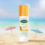 Cetaphil Sun Kids Liposomal Lotion SPF 50+, Face & Body Moisturizer sunscreen for Sensitive Skin, Very High Protection and Water Resistent, Unscented, 150ml