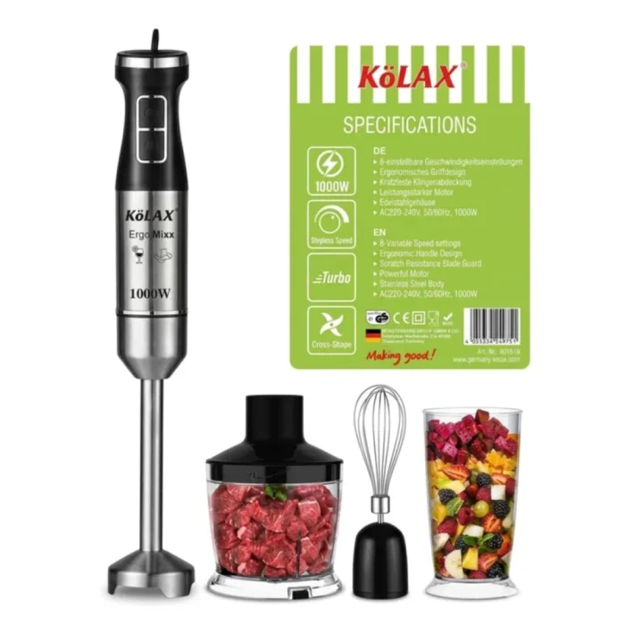 KOLAX Electric Hand Mixer 1000W - Image 3