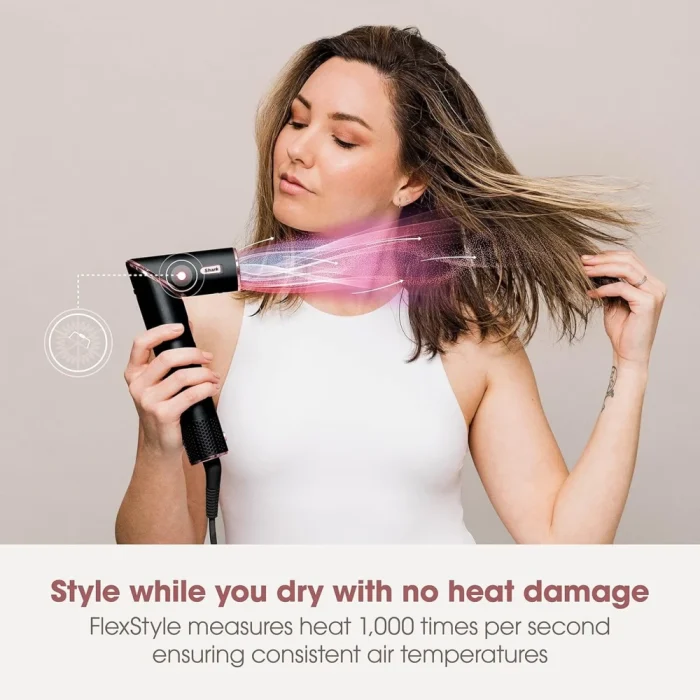 FlexStyle Sparkle– 5-in-1 Air Styler & Hair Dryer  GIFT EDITION - Image 3