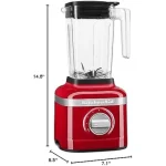 KitchenAid K150 3 Speed Ice Crushing Blender with 2 Personal Blender Jars - Image 5