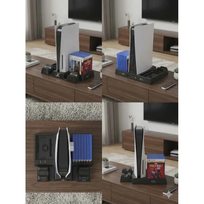Multifunction Cooling Stand For PS5 and PS5 Slim - Image 3
