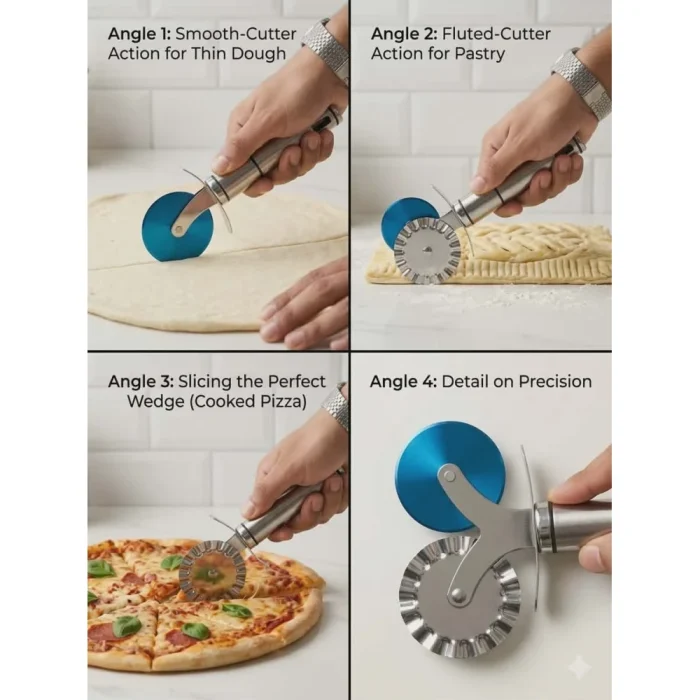 C&E 2IN1 PIZZA CUTTER - Image 2