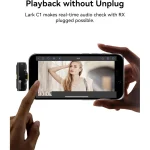 Hollyland Lark C1 Wireless Lavalier Microphone for iPhone 14/13/12, MFi Certified, Plug and Play, Noise Cancelling Lapel Mic with 656ft Transmission, 32H Working Time for Volgging, - Image 7