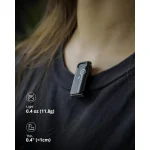 Hollyland Lark C1 Wireless Lavalier Microphone for iPhone 14/13/12, MFi Certified, Plug and Play, Noise Cancelling Lapel Mic with 656ft Transmission, 32H Working Time for Volgging, - Image 3