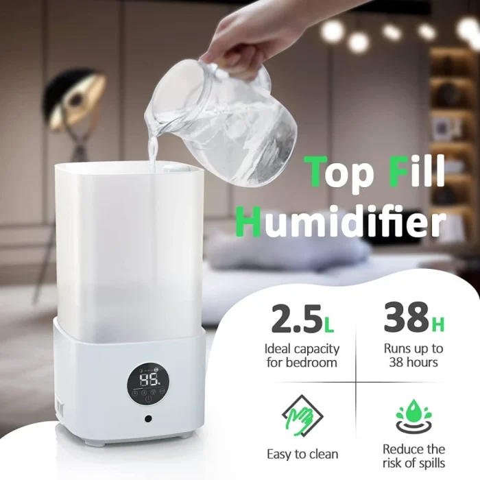 ULTRASONIC HUMIDIFIER  (2500ml SMART) - Image 2