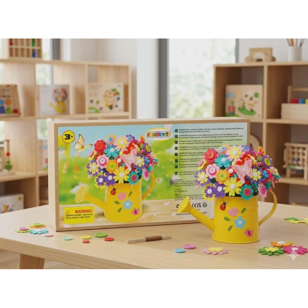 image FUNCREVITY CREATE BOUQUET CRAFT KIT TOY - Image 1