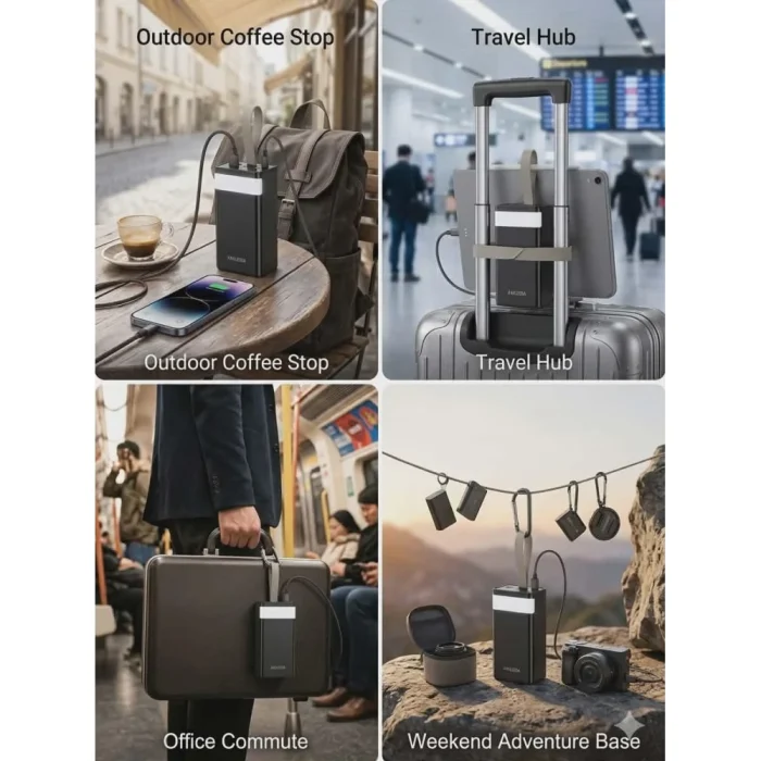 KAKUSIGA 400C3 40000mAh Power Bank. - Image 2