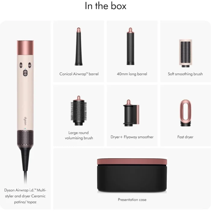 Dyson Airwrap I.D. Straight+Wavy Ceramic Pink/Rose Gold - Image 8