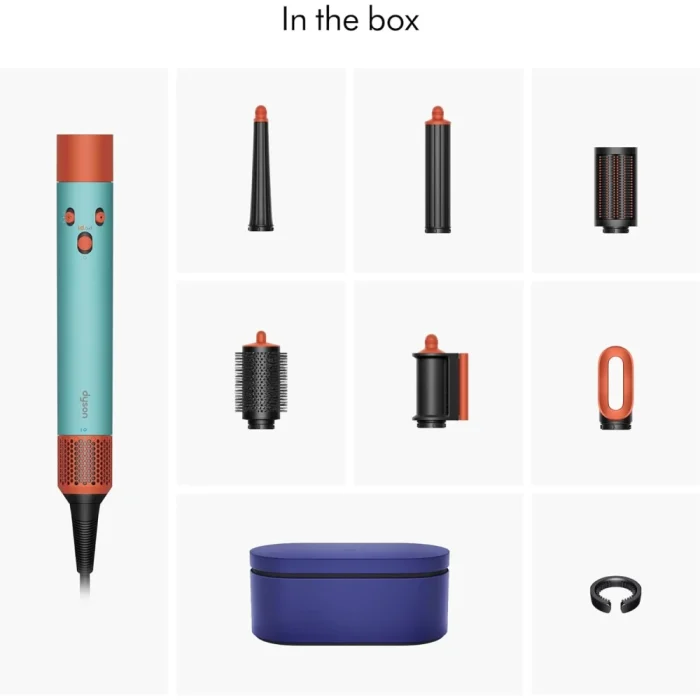 Dyson Airwrap I.D. Straight+Wavy Ceramic Patina/Topaz - Image 8