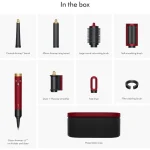 Dyson Airwrap I.D. Straight+Wavy Red Velvet/ Gold - Image 3