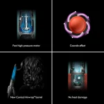 Dyson Airwrap I.D. Straight+Wavy Red Velvet/ Gold - Image 4