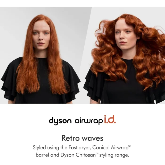 Dyson Airwrap I.D. Straight+Wavy Red Velvet/ Gold - Image 6