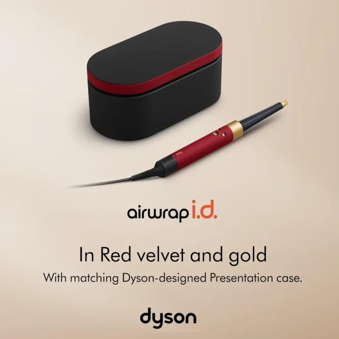 Dyson Airwrap I.D. Straight+Wavy Red Velvet/ Gold - Image 8