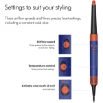 Dyson Airwrap I.D. Straight+Wavy Vinca Blue/Topaz - Image 2