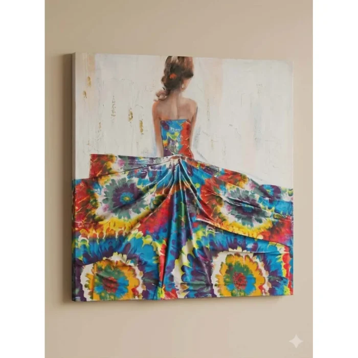 CANVAS PAINTING 102cm Length 102cm Width - Image 3