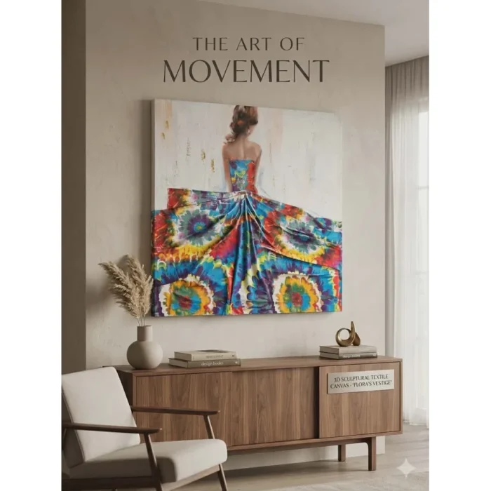 CANVAS PAINTING 102cm Length 102cm Width - Image 2