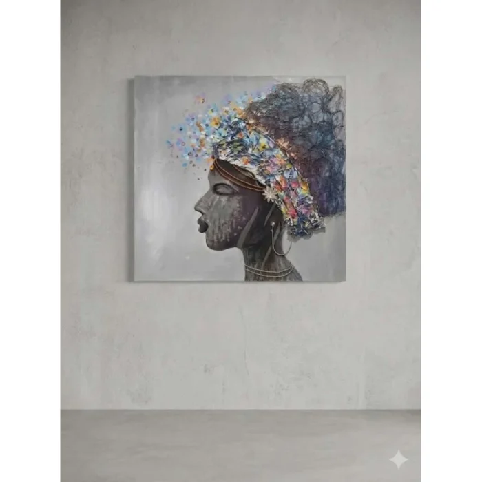 CANVAS PAINTING 102cm Length 102cm Width - Image 3