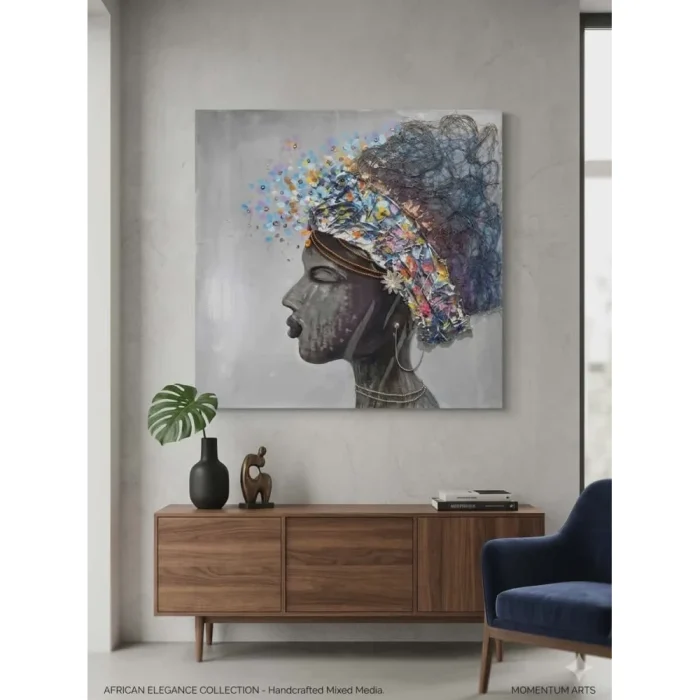 CANVAS PAINTING 102cm Length 102cm Width - Image 2