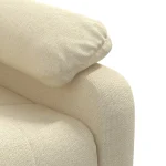 vidaXL Massage Recliner Chair Cream Fabric(SKU-289681) - Image 4