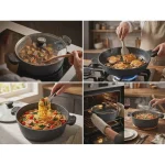 D&W COOKING POT 28cm Width 8cm Length 4.8L - Image 2