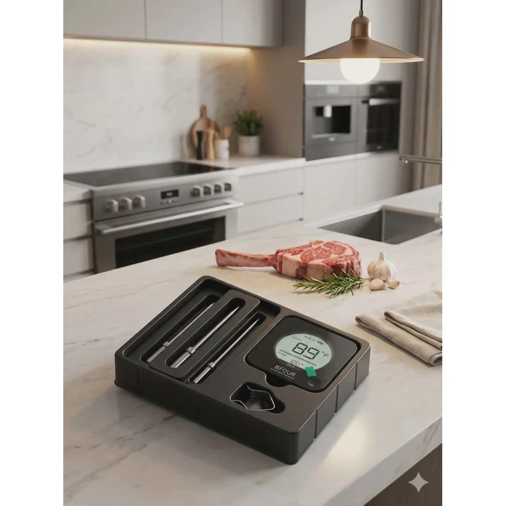 image BFOUR Wireless Meat Thermometer - Image 1