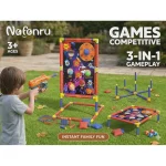 Nafonru 3-in-1 Competitive Game Set