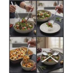 CUBIERTOS SERVING SPOON & FORK Z-614 - Image 2