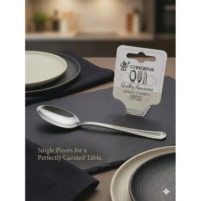 CUBIERTOS SERVING SPOON Z-418 - Image 3