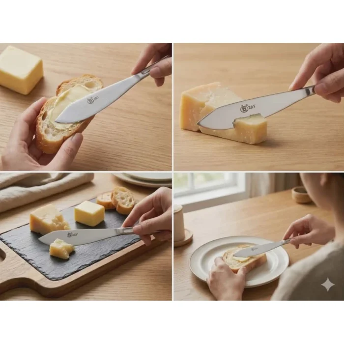 CUBIERTOS  BUTTER/CHEESE KNIFE Z-620 - Image 2