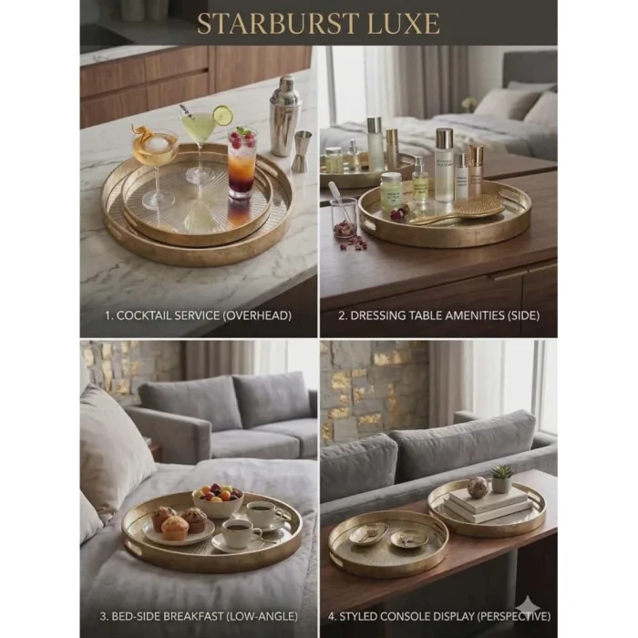 LUXE STARBURST DESIGN TRAY - Image 2