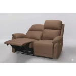 Vidaxl Two Seater Recliner BROWN FABRIC (SKU-324093)