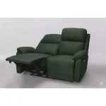 Vidaxl Two Seater Recliner GREEN FABRIC (SKU-324095)