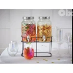 ERNESTO 2 GLASS WATER DISPENSER WITH A MODERN STAND - Image 2