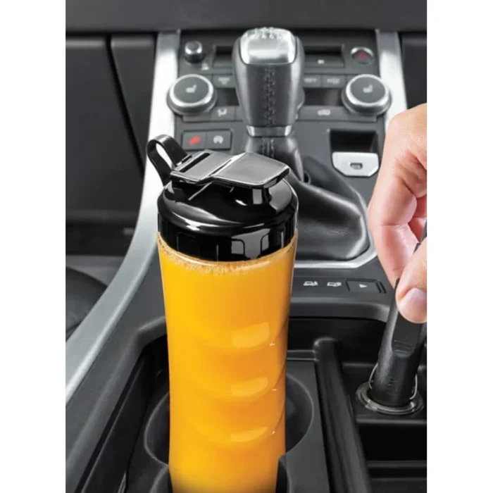 BLACK+DECKER Sports Blender/Smoothie Maker, 6-Piece Set with 500ml & 300ml BPA-Free Sports Bottles, 21,500 RPM Turbo Speed, Stainless Steel Blades for Ice & Frozen Fruits, 500 ml 300 W - Image 6