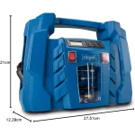 Scheppach Airforce 5 Compressor with Digital Display, 12 V / 230 V Connection for Car/Car, Portable Suitcase Compressor, 8 Bar Working Pressure, 150 W, Suction Power 36.5 l/min, Includes Accessories - Image 6