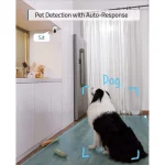 eufy Security Indoor Cam E220, Camera for home Security, Pan & Tilt, Dog/Pet Camera, 2K Wi-Fi Plug-in, Motion Tracking, Motion Only Alerts, Night Vision, HomeBase 3 Compatible, Voice Assistant Support - Image 3
