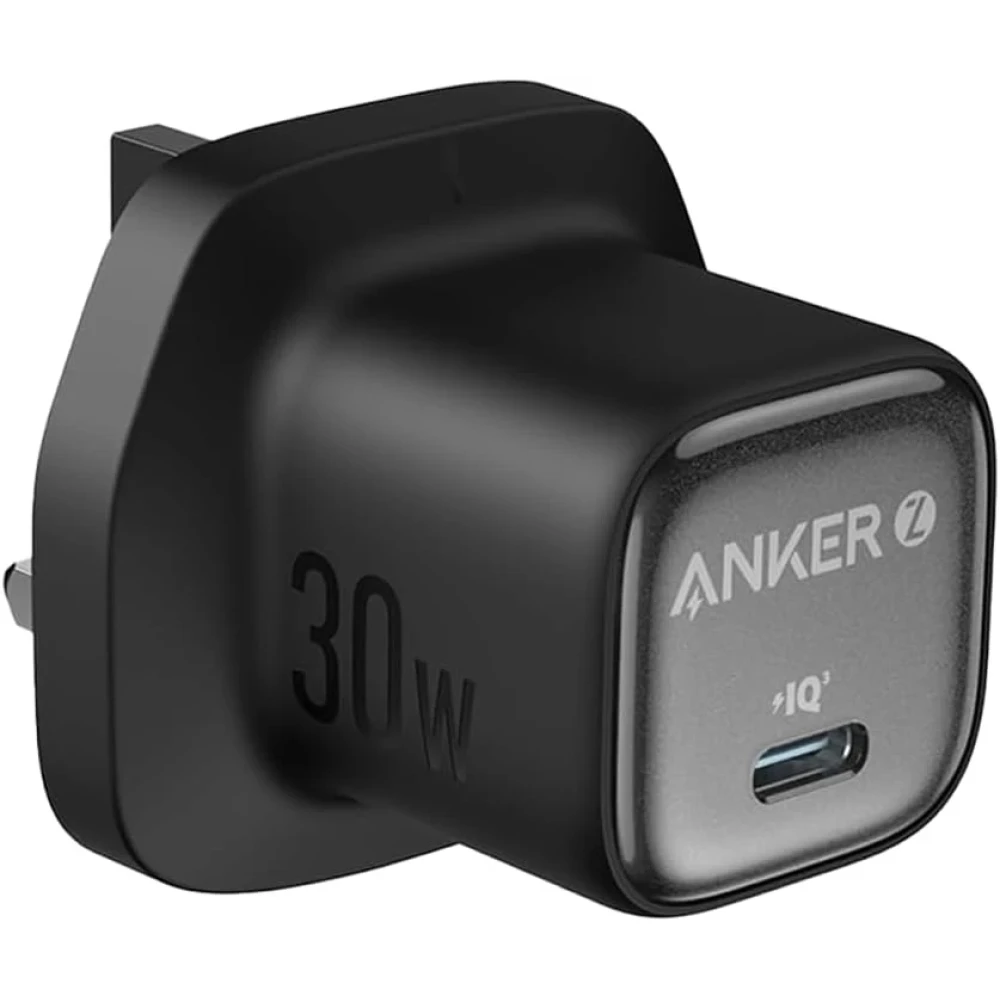 image Anker Zolo 30W USB C Charger, Compact GaN USB C Charger, Enhanced Temperature Control, 3X Faster Charging, Compatible with iPhone, iPad, Samsung, Pixel, and More - Image 1