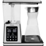 LePresso Crystal Brew Drip Tea & Drip Coffee Maker Machine, 1400W, Smart Digital Control, 1.2L Capacity, Keep-Warm Base, Brewing Up to 8 Cups, Best Tea & Coffee Brewer for Home & Office – Silver - Image 5