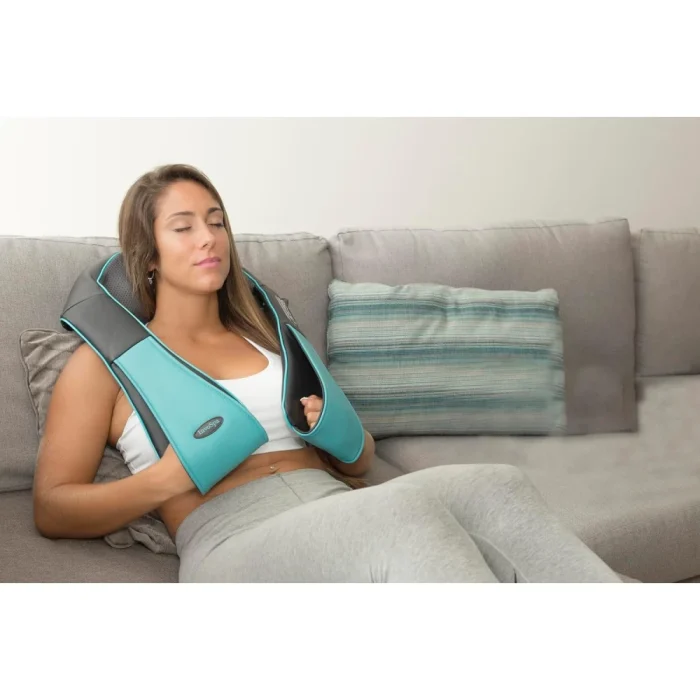 InvoSpa Shiatsu Neck and Back Massager with Heat - Deep Kneading Pillow for Massage - Electric Full Body Massager - Image 7